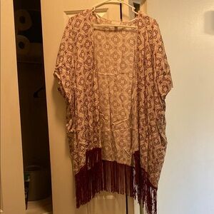 Bohemian Kimono with Fringe